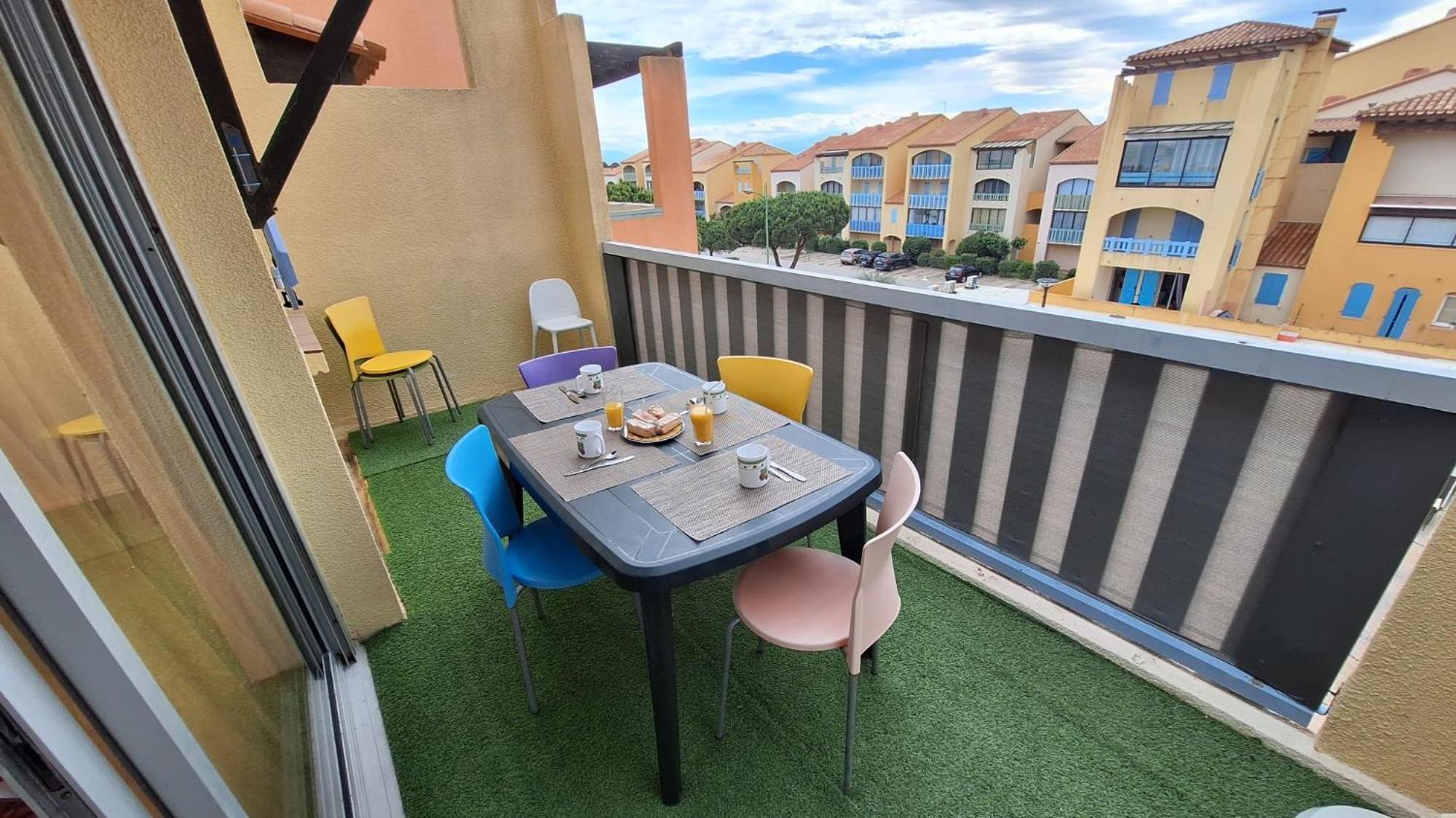 Appartement Bord De Mer Ле Баркарес Экстерьер фото